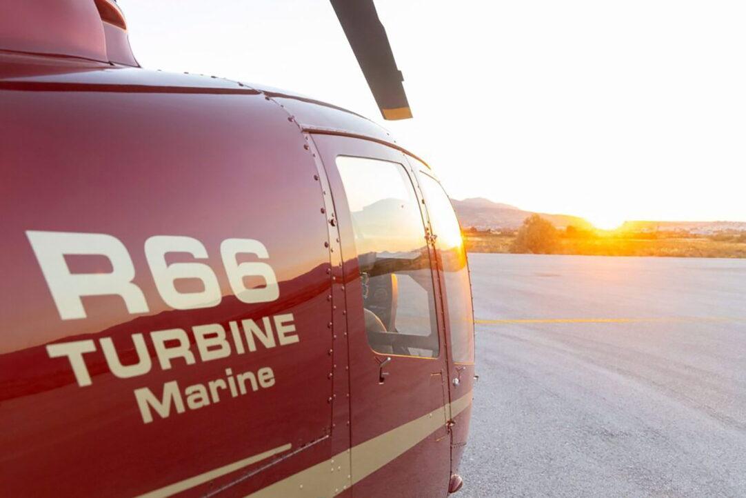 Robinson 66 SX-HDZ Helicopter Charter